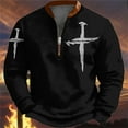 thumbnail image 2 of uikmnh Men's Sweatshirts Men's 3d Sweatshirt Digital Print Street Sports Fashion Trend Sweatshirt Sweatshirt for Men Size:2XL, 2 of 3