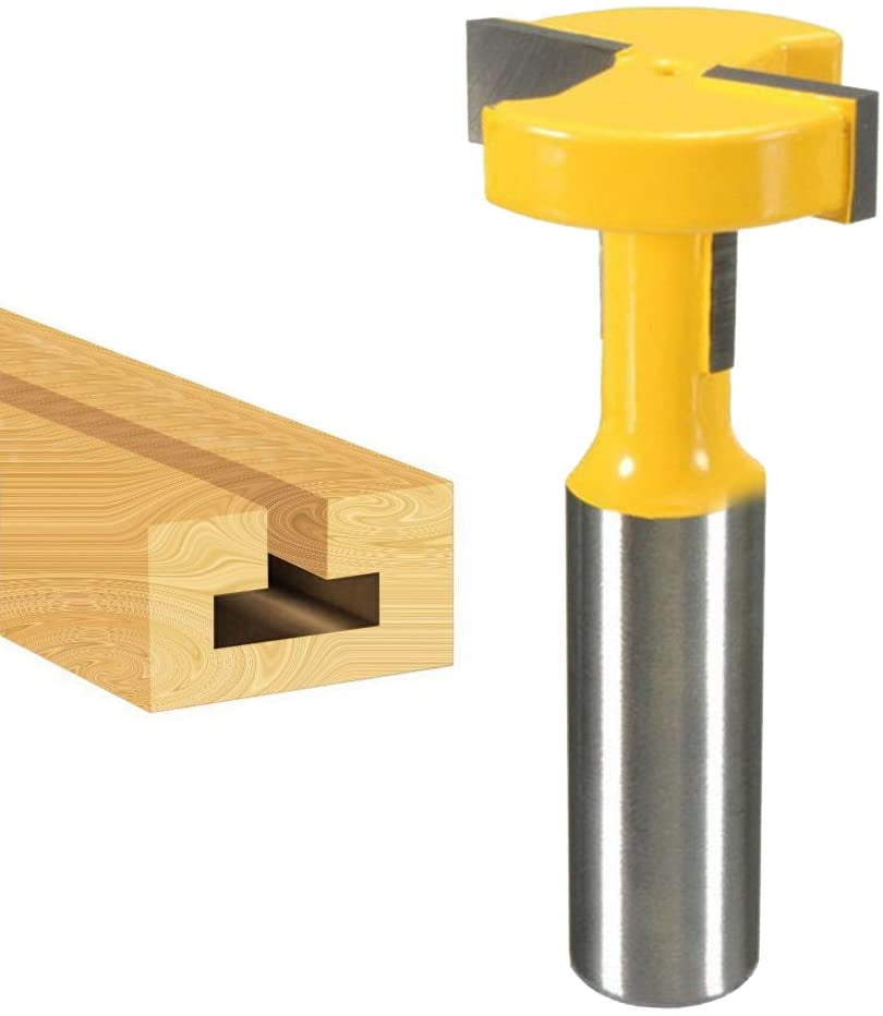 1/4 "Shank Straight Slot Router Bit For Woodworking Cutter Tool Set 
