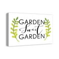 thumbnail image 2 of Creative Products Garden Sweet Garden with Greenery 24 x 16 Canvas Wall Art, 2 of 5