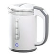 thumbnail image 4 of Luzkey High Borosilicate Glass Electric Kettle, Tea Water Boiler Hot Water Boiler ,Quick Heating Electric Health Pots for Party Home white, 4 of 8