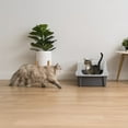 thumbnail image 5 of IRIS, XXL Open-Top Cat Litter Box with High Sides, Easy to Clean for Big Cats, Gray, 5 of 10