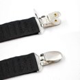 thumbnail image 4 of 1Pair Men s Shirt Stays Leg Suspenders Strap Belt Adjustable Elastic Military Shirt Holders Tuckers Non Slip Clips Sock Garters, 4 of 5