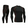 thumbnail image 4 of Long Underwear Mens Thermals Base Layer Men Cold Weather Gear Long Johns for Winter Cycling Running Hunting, 4 of 7