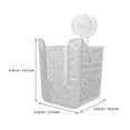 thumbnail image 2 of LIFKOME 2pcs Suction Cup Tissue Holder No-Drill Wipe Holder for Bathroom Wall-Mounted Wipe Organizer for Bathroom and Toilet Decor, 2 of 8