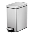 thumbnail image 1 of Bote de basura Hometrends Modelo con Pedal Color Metal rectangular 10 Litros, 1 of 4