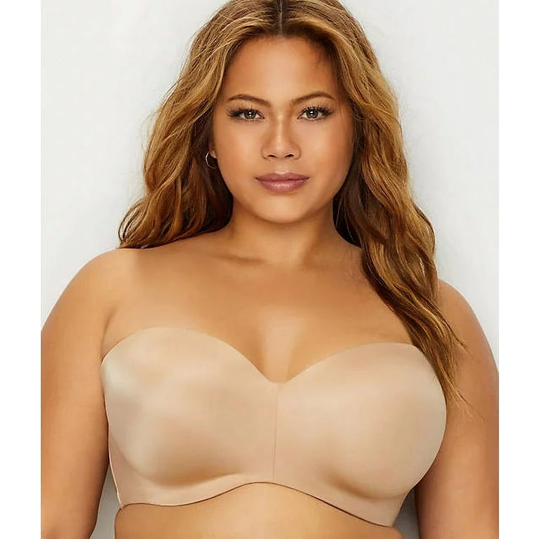 CURVY COUTURE Bombshell Nude Smooth Multi-Way Bra, US 34G, UK 34F, NWOT 