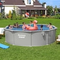 thumbnail image 2 of Bestway Hydrium 15' x 48" Round Steel Wall Above Ground Pool Set, 2 of 9