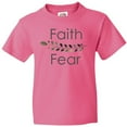 thumbnail image 3 of Inktastic Faith over Fear with Laurels Youth T-Shirt, 3 of 5