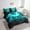 Cyan, variant on Erosebridal Neon Lightning Bedding Sets Twin with Comforter, Blue Lightning Duvet Insert,, Reversible 7 Pieces