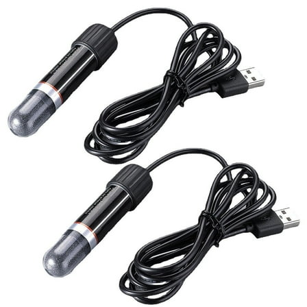 USB Mini Aquarium Fish Tank Heater Heating Rod Submersible Thermostat Heater