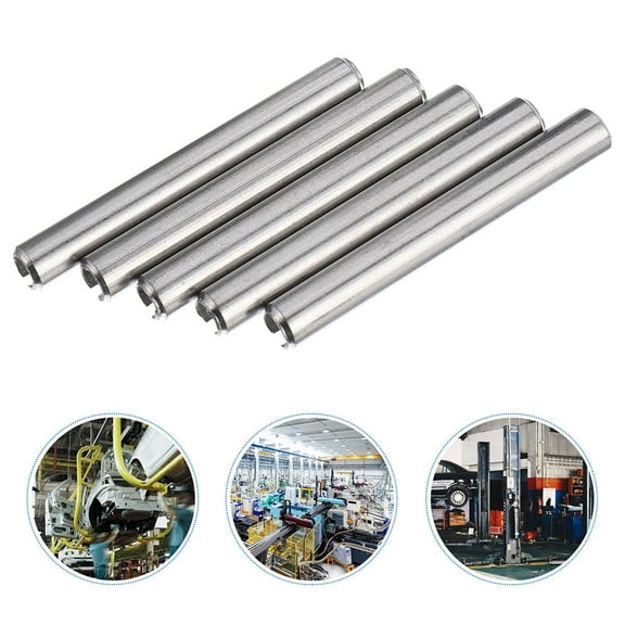 RENACLIPY 20Pcs Stainless Steel Shelf Support Pins Cylindrical Dowel Pins for Furniture Bunk Bed Hardware