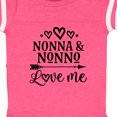 thumbnail image 4 of Inktastic Nonna and Nonno Love Me Boys or Girls Baby Bodysuit, 4 of 5