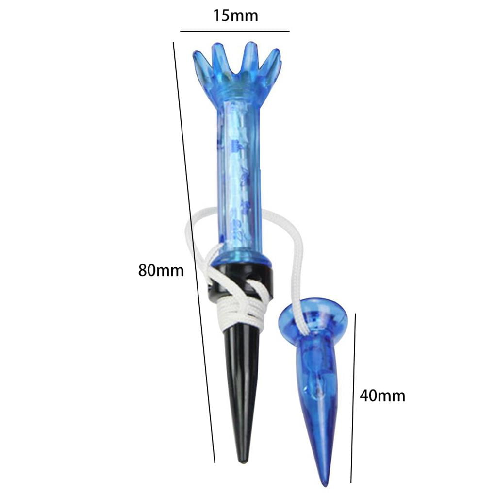 Alomejor 3er Set Magnet Golf Tees - Flexible Trainings Tees Für Golfspieler