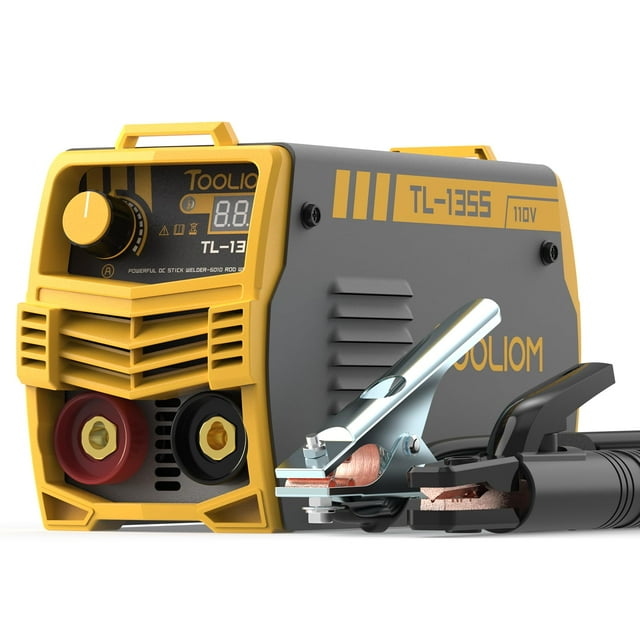 Soldador de varillas Welder TOOLIOM 135A, 110 V, inversor MMA con pantalla