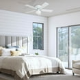 thumbnail image 3 of Prominence Home 42" Alvina Flush Mount Indoor White Ceiling Fan, 3 of 16