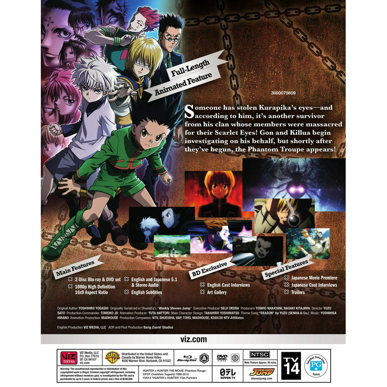  Hunter x Hunter: The Complete Series Boxset (  Exclusive/Blu-Ray) : Various, Various: Movies & TV