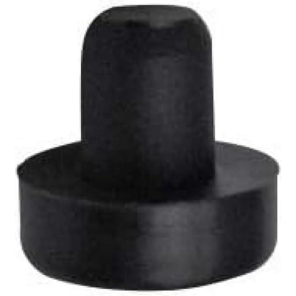Stem Bumper, Glides, Floor ors for Patio Swivel Chairs, , Pack of 25, Black