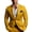 Yellow, variant on Joernso Men Suit Coat Formal Business Style Slim Fit Plaid Print Long Sleeve Single Button Closure Mid Length Straight Cardigan Work Office Coat