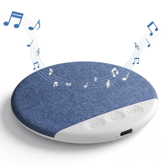 Pillow Speaker for Sleeping, Bluetooth Under Pillow Speaker with White Noise & Sleep Timer, Ultra-Thin Bed Speaker for Side Sleepers, 48H Battery Life for Adult Kids
