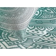 thumbnail image 4 of Ambesonne Mandala Quilted Bedspread Set 3 Pcs, Boho Art Work, Queen Size, Grey Teal, 4 of 5