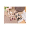 thumbnail image 5 of INSPIRE CHIC Women's Ribbon Brooch Braided Tweed Bow Tie with Bead, 5 of 5