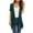 Army Green, variant on Women Tops Women Casual Solid Short Sleeve Cardigans Drape Open Front Lightweight Summer High Low Hem Tops with Pocket