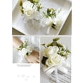 thumbnail image 3 of Minnieouse Precio asequible Flores artificiales - Ramillete de boda nupcial de ramillete de boda Suministros de boda blanco Type3 NO3, 3 of 6