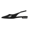 thumbnail image 2 of XYD Women Classic Pointed Toe Flats Slip On Slingbacks BackStrap Casual Walking Office Shoes Size 7 Black, 2 of 5