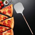 thumbnail image 3 of Conveniente Cáscara , Cáscara Giratoria , con Mango de Madera, Paleta de Aluminio Desmontable, para Hornear Pasta, Estilo D BLESIY Cáscara de pizza, 3 of 8
