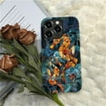 thumbnail image 6 of FKBRCL4U Compatible with iPhone 13 Pro Matte Case, Ocean Seahorse Stained Glass Pattern for Girl Full Body Design Soft Silicone Drop Shock Scratch Protection for iPhone 13 Pro, 6 of 7
