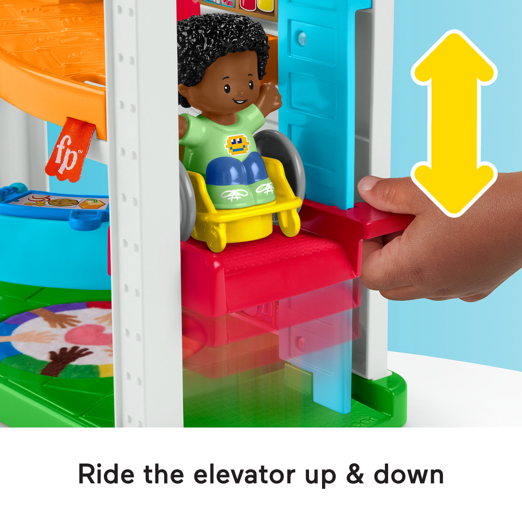 Fisher-Price Little People Play for All School Toddler Playset with Figures & Accessories