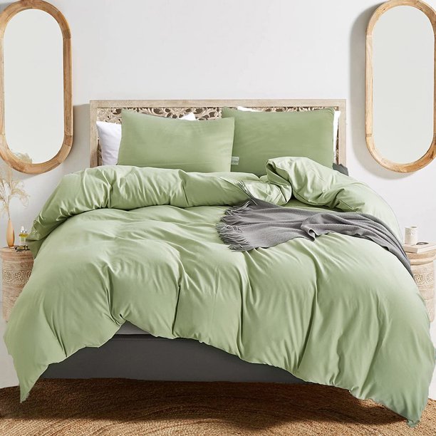 Sage Comforter Set Twin Sage Green Bedding Comforter Set Solid Soft