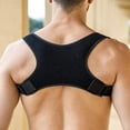 thumbnail image 4 of Posture Corrector for Men and Women, Adjustable Upper Back Brace Straightener for Clavicle Support and Providing Pain Relief from Neck, Back and Shoulder, 4 of 9