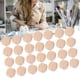 thumbnail image 3 of 300 PC De Rebanadas De Madera Sin Terminar, Manualidades De Bricolaje, Discos De Madera Para Joyas, Decoraciones, Alfileres, Proyectos Para Niños, 100 Piezas X 3 Bolsas, 3 of 7