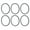 Grey, variant on Homelife 6Pcs Water Bottle Gasket Replacement for Owala FreeSip Easy to Replace Silicone Lid Seal O Ring Sealing Gaskets