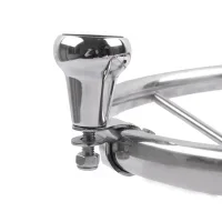 ISURE MARINE 316 Stainless Steel Steering Wheel Knob with Black Plastic Cap Rod for Boat RV Yachts