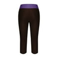thumbnail image 5 of qolati Women's Knee-Length Leggings High Waisted Tummy Control Capris Biker Shorts Scrunch Butt Lifting Athletic Workout Yoga Shorts, 5 of 7