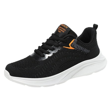

SZXZYGS Women Sneakers Size Fashion Spring and Summer Women Sports Shoes Flat Bottom Colorblock Lace up Mesh Breathable Colorblock Simple Design