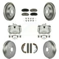 thumbnail image 1 of Transit Auto Front Rear Disc Brake Caliper Coated Rotors Drums Ceramic Pads Kit (8Pc) for Car Toyota Yaris KCG-101107C, 1 of 11