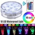 thumbnail image 2 of Submersible LED Lights with Remote RF Full Waterproof Pool Lights for Pool Color Changing Underwater Lights, 2 of 8