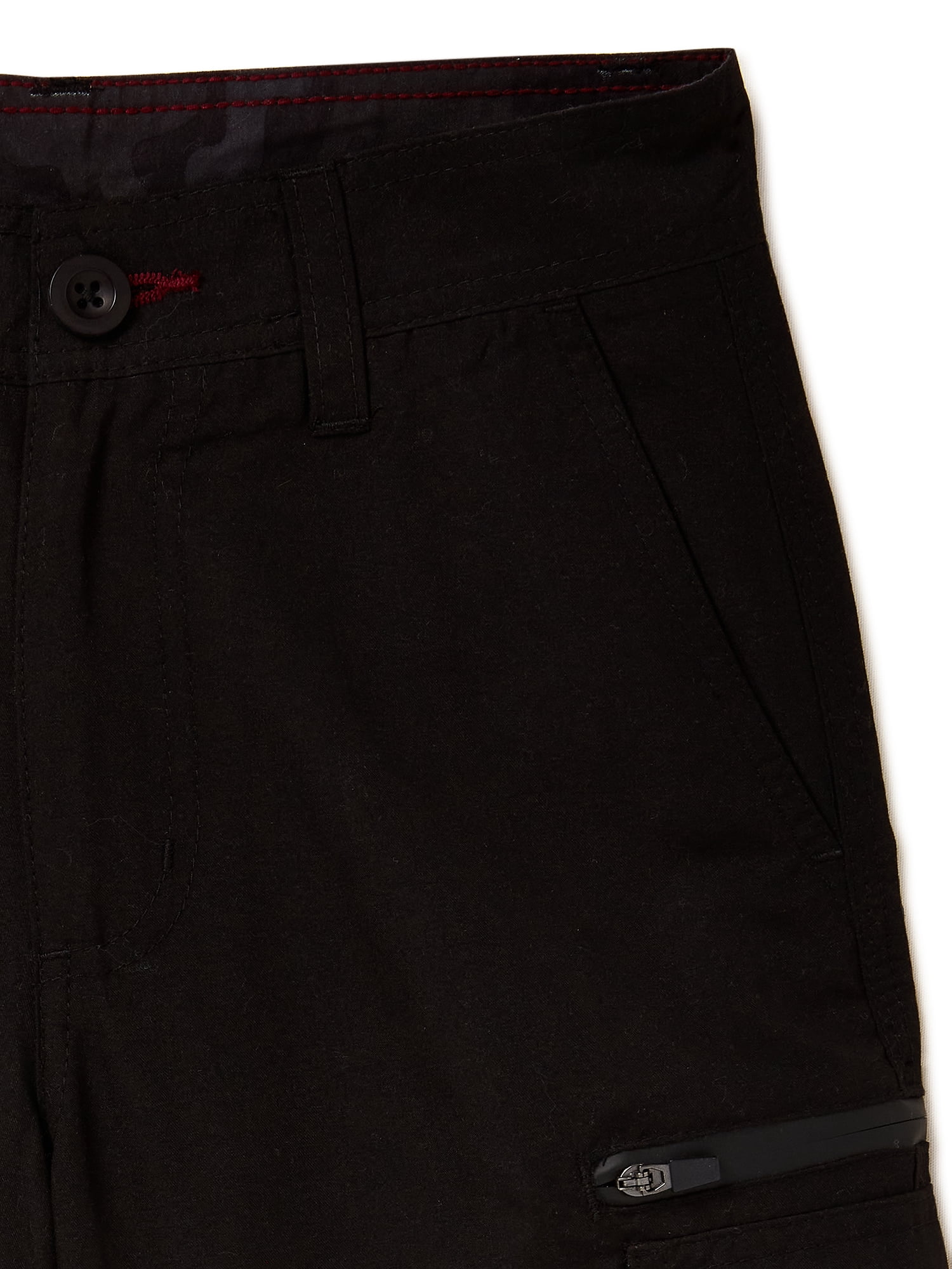 Burnside Boys Microfiber Cargo Shorts, Sizes 4-18