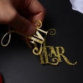 thumbnail image 5 of Troglfold new year cake topper 10pcs Glitter New Year Cake Toppers - Party Decoration,3.94"X2.76"X0.04", 5 of 7