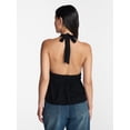 thumbnail image 3 of Madden NYC Women's Halter Top, Sizes XXS-XXL, 3 of 5