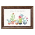 thumbnail image 1 of Gango Home Decor Contemporary Sweet Succulents I by Pela Studio (Ready to Hang); One 18x12in Gold Trim Framed Print, 1 of 3
