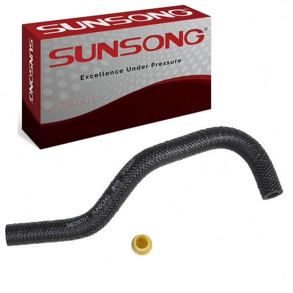 Sunsong To Reservoir Power Steering Return Line Hose compatible with Honda Accord 2008-2012