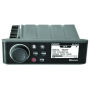 Fusion MS-RA70 Source Unit w/ Clarion CMS-651RGB-SWB 6.5-inch Coaxial Marine Speakers with built-in RGB illumination ( Includes White & Black Sport Grilles )