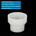 thumbnail image 4 of Uxcell 4" to 3" Duct Reducer Ducting Airflow Tube Increaser Adapter Pipe Fitting 2 Pack, 4 of 5