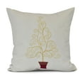 thumbnail image 2 of Simply Daisy, Filigree Tree, Geometric Print Outdoor Pillow, 2 of 2