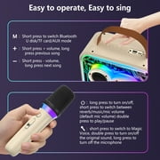 FanFun Portable Bluetoth Speaker, Wireless Speaker for Party, D30
