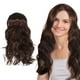 thumbnail image 1 of PTOOTP Peluca larga y ondulada para mujer: Peluca con raya al medio de aspecto natural - Fibra sintética resistente al calor, ondas corporales para fiestas, uso diario, 1 of 8